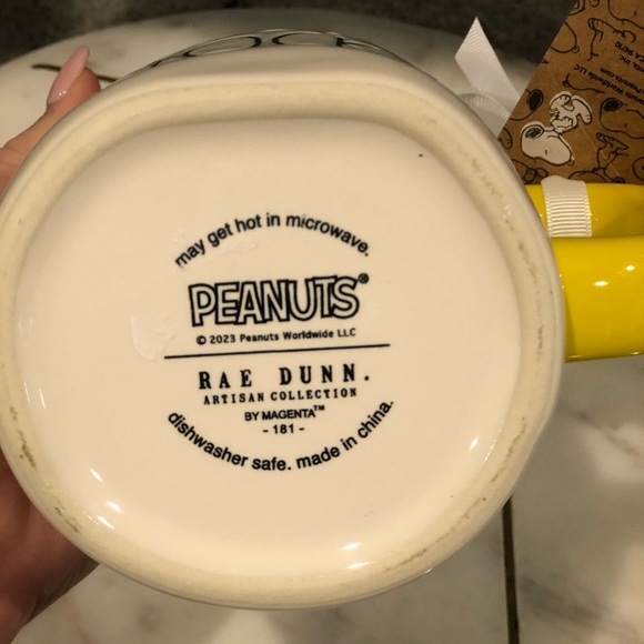 ✨NWT✨ Rae Dunn Peanuts WOODSTOCK Ceramic Mug 2023 - Picture 5 of 5